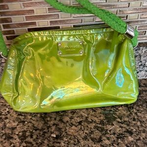 Kate Spade Shiny Green Patent Leather handbag 💚